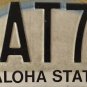 Hawaii LIONS CLUB INTERNATIONAL license plate Leo Oak Brook LCI We Serve Melvin