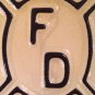 New Jersey FIREFIGHTER FIRE FIGHTER license plate Fireman IAFF House Brigade NJ