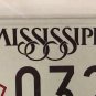 MISSISSIPPI STATE University BULLDOGS license plate Bully Starkville MSU Dudy