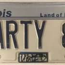 Vanity MARTY MARTIN 1980 license plate Marti Marten Morten Mart Martyn Martino