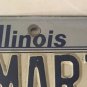 Vanity MARTY MARTIN 1980 license plate Marti Marten Morten Mart Martyn Martino