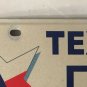 Texas JUSTICE FOR ALL license plate Judge Lawyer Pledge Allegiance Walker Ranger