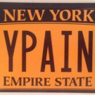 Vanity MY PAIN license plate Heal Triptykon Medical Doctor cannabis drug MD M.D.