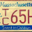 INVEST in CHILDREN License plate Education Future Child Kid family Learn College