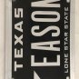 Vanity EASY ON WOMAN license plate Gentleman Driving Sports Car Gentle Patience