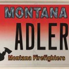 FIREFIGHTER vanity ADLER license plate Fire Fighter Creek Gold Fireman Adle Adl