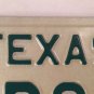 TX vanity MLB Los Angeles DODGERS FAN World Series license plate baseball 1983