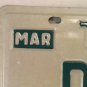 TX vanity MLB Los Angeles DODGERS FAN World Series license plate baseball 1983