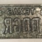 TX vanity MLB Los Angeles DODGERS FAN World Series license plate baseball 1983