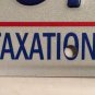 Washington District Columbia Taxation license plate SAM D.C. USA Capital DC