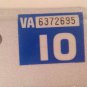 VIETNAM VETERAN license plate Military Saigon War Service Medal VVA 5205 VV