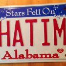 AL vanity PHATIMA Fatima license plate Fatma Fateema Fatimah Fatmah arabic