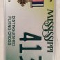 DISTINGUISHED FLYING CROSS license plate Pilot Plane 413 Medal Air Force USAF DC