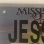 MOTORCYCLE vanity JESS 96 JESSIE 1996 license plate Jessica Jesse Jessy Jessey