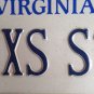 Virginia vanity TEXAS STUCK STEAK license plate TX Stick Meat Food Geography