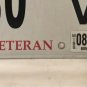 VIETNAM VETERAN license plate Military Saigon War Service Medal VVA Low #380 VV