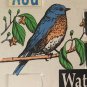 Tennessee WILDLIFE BLUEBIRD license plate blue bird wild animal