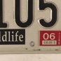 Tennessee WILDLIFE BLUEBIRD license plate blue bird wild animal