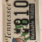 Tennessee WILDLIFE BLUEBIRD license plate blue bird wild animal