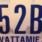 Iowa CANCER SURVIVOR license plate cure Save Lives Early detection pink Komen