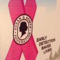 Iowa CANCER SURVIVOR license plate cure Save Lives Early detection pink Komen