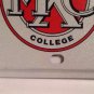 Illinois MALCOM X COLLEGE UNIVERSITY license plate Hawks Black Panthers 1716