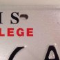 Illinois MALCOM X COLLEGE UNIVERSITY license plate Hawks Black Panthers 1716