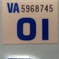 Virginia CREDIT UNION license plate Union Money Bank Pay Dollar Check Coin Loan