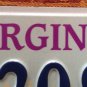 Virginia CREDIT UNION license plate Union Money Bank Pay Dollar Check Coin Loan