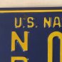 Pennsylvania U.S. NAVY RESERVE license plate Sailor USN NSA Mechanicsburg Naval