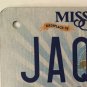 MOTORCYCLE vanity JACQUALINE JACLYN JACQUELINE license plate Jackie Jacquelyn JA