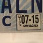 MOTORCYCLE vanity JACQUALINE JACLYN JACQUELINE license plate Jackie Jacquelyn JA