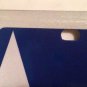 Texas Big Lone Star State BLUE optional graphics license plate TX USA