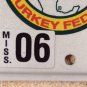 WILDLIFE WILD TURKEY license plate Animal Game Bird Hunting Nature Environment