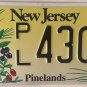 WILDLIFE FROG PINE BARRENS NATIONAL PARK license plate Pinelands Wild Animal