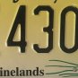 WILDLIFE FROG PINE BARRENS NATIONAL PARK license plate Pinelands Wild Animal