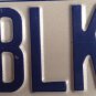 Illinois vanity OLD BLACK 85 license plate Classic Muscle Car Mustang Ford Chevy