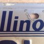 Illinois vanity OLD BLACK 85 license plate Classic Muscle Car Mustang Ford Chevy