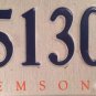 CLEMSON UNIVERSITY TIGERS license plate NCAA Tiger Rag Riggs Cotton Bowl Champ
