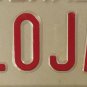 Vanity SLOW JAKE JACK license plate Jacob Jacky Jackie Jaky Jakob James Jamie Ja