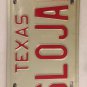Vanity SLOW JAKE JACK license plate Jacob Jacky Jackie Jaky Jakob James Jamie Ja