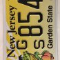 NJ AGRICULTURE FARMING license Plate Black Horse Vegetable Fruit Farmer Tomato