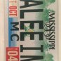 MOTORCYCLE vanity EILEEN AILEEN license plate Aleein Ale Aleen Alee Aleen Aline
