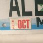 MOTORCYCLE vanity EILEEN AILEEN license plate Aleein Ale Aleen Alee Aleen Aline