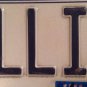 Vanity ELLIE 45 license plate Elise Eleanor Elaine Ellen Eloise Elizabeth