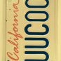CA vanity FOR YOU COOO license plate Cooper Constance Conor Courtney Collin Dove