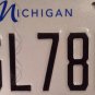 Michigan GRAND VALLEY STATE UNIVERSITY license plate Lakers Allendale College MI