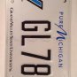 Michigan GRAND VALLEY STATE UNIVERSITY license plate Lakers Allendale College MI