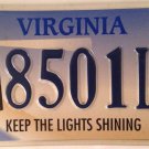 Virginia LIGHTHOUSE Keep Lights Shining license plate Sea Beach Light House Boat