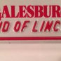 RAILROAD DAYS GALESBURG TRAIN license plate Locomotive Railway Rail Track Loco